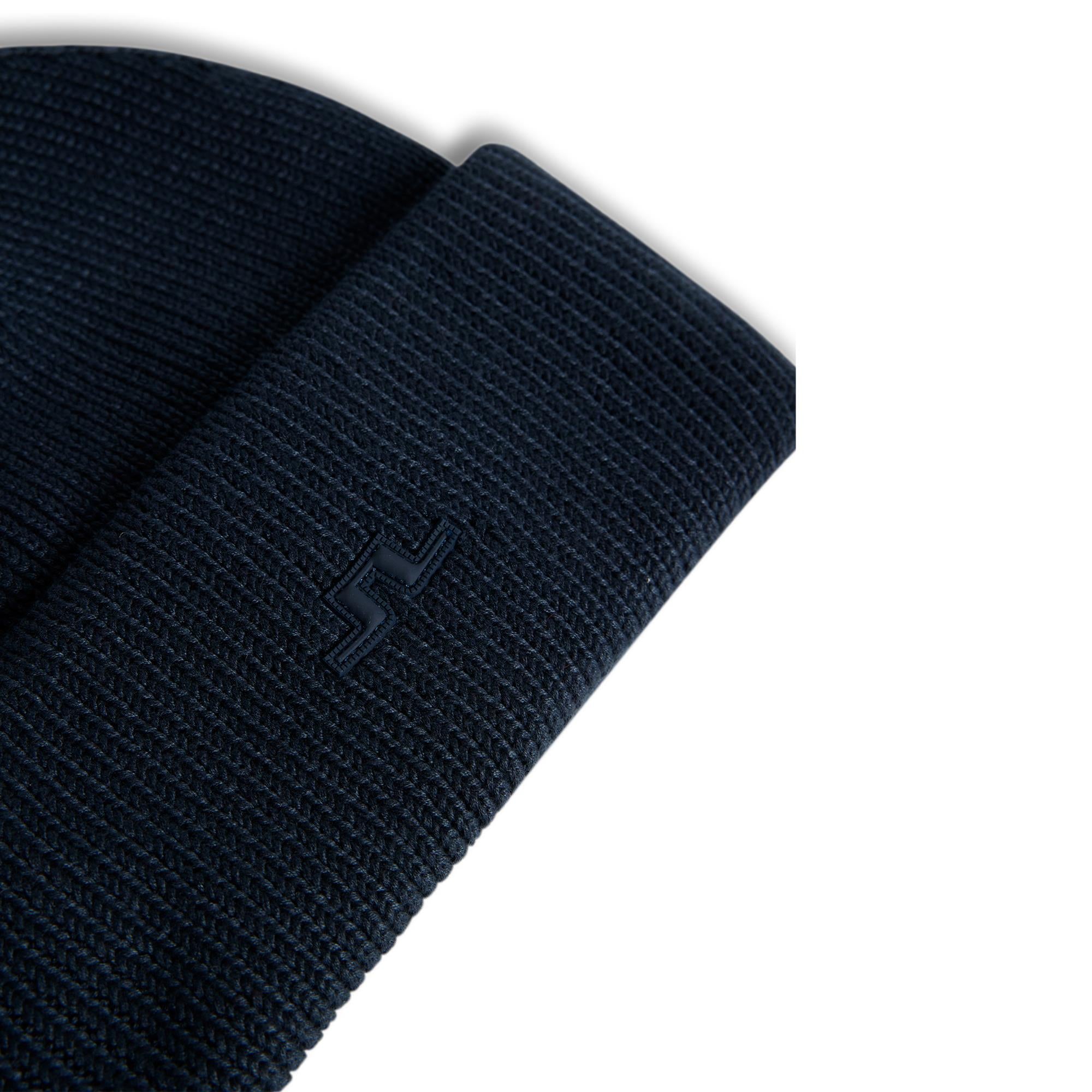 J Lindeberg Karlos Mens Beanie Navy
